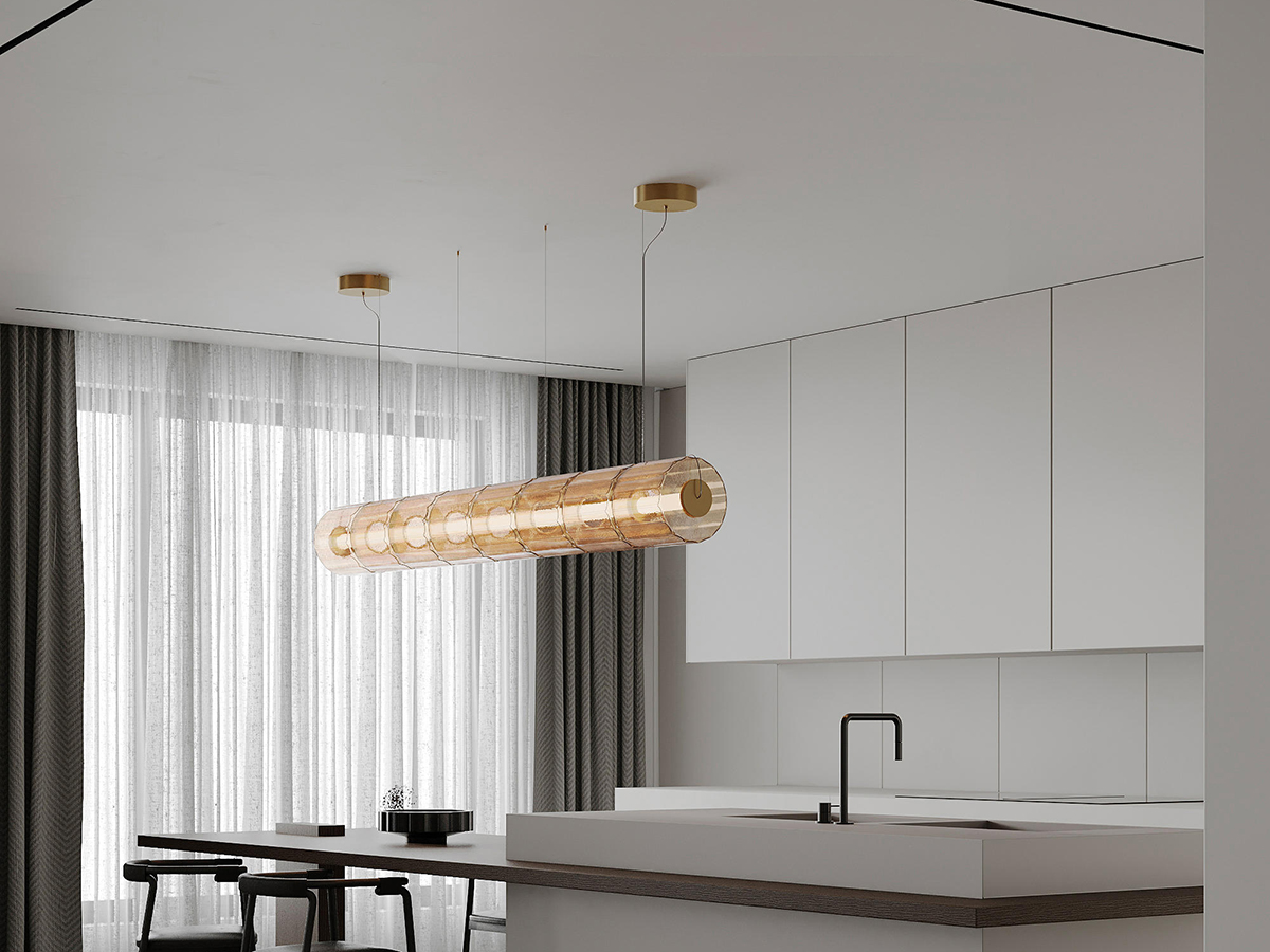 Column Pendant Light