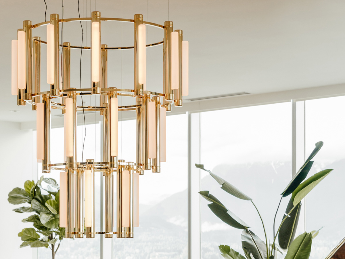 Pipeline Chandelier Pendant Light