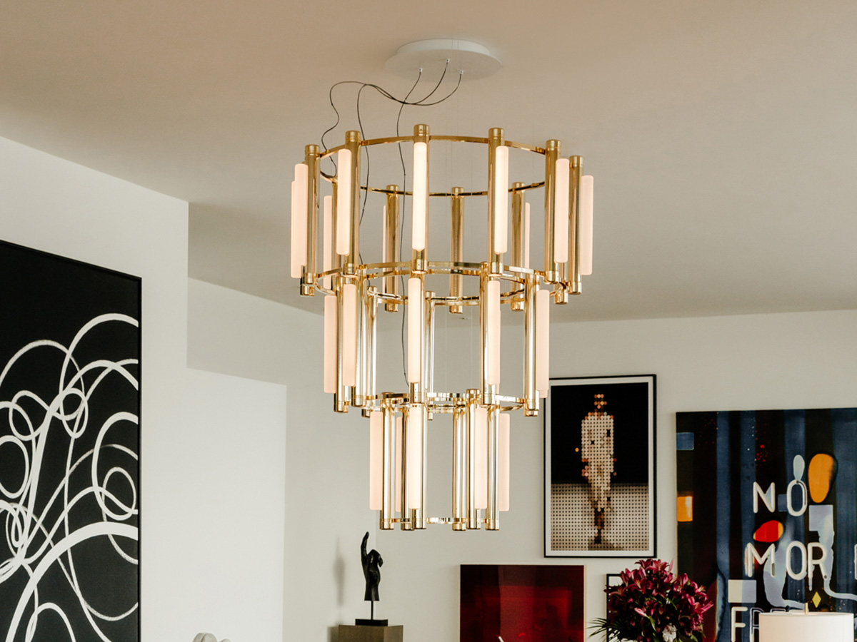 Pipeline Chandelier Pendant Light