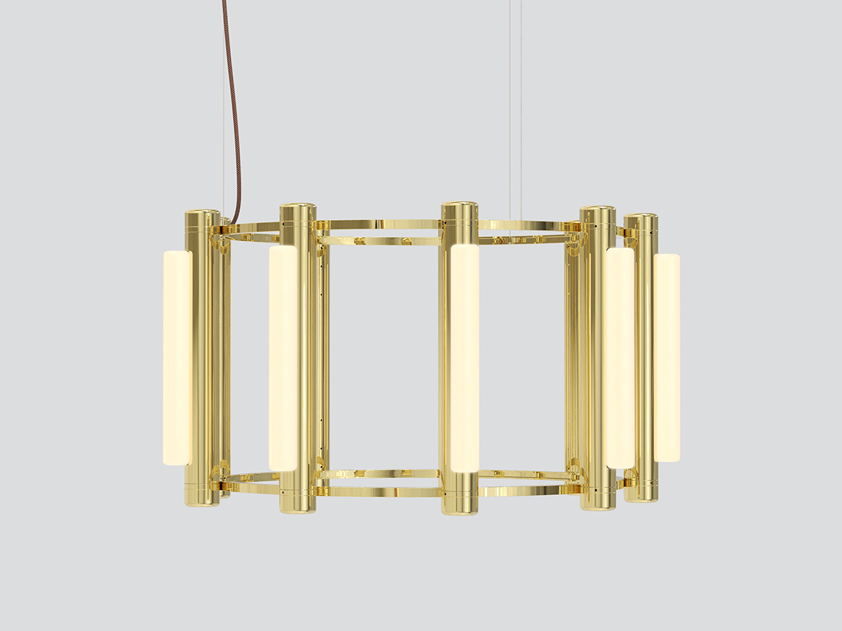 Pipeline Chandelier Pendant Light