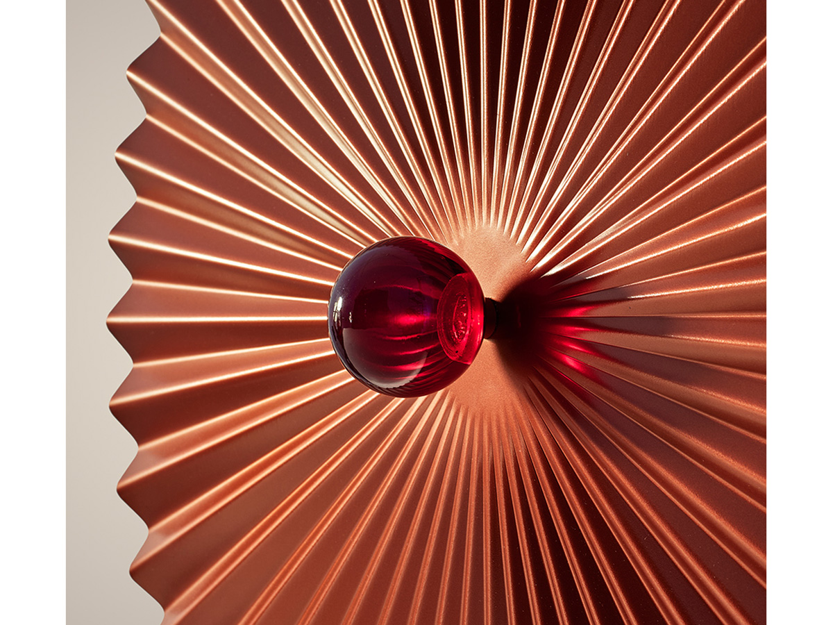 Plissé Wall Light