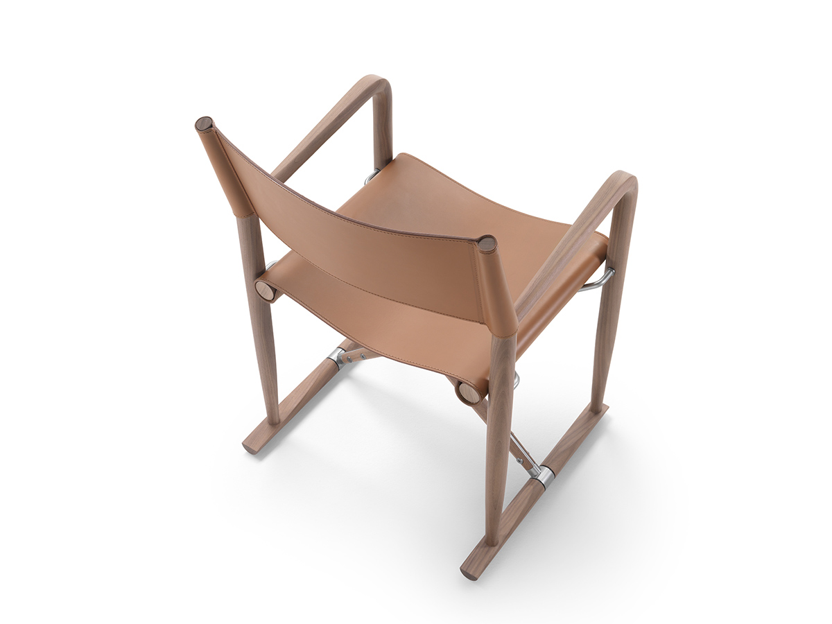 Luchino Chair with Armrests