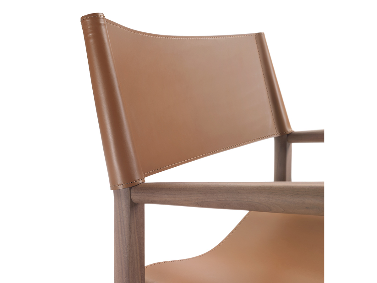 Luchino Chair with Armrests