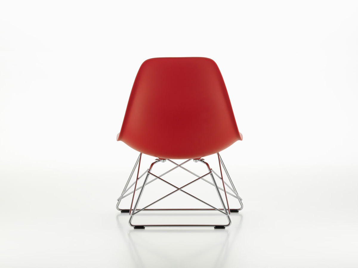 Eames Fiberglass Side Chair LSR Poltroncina