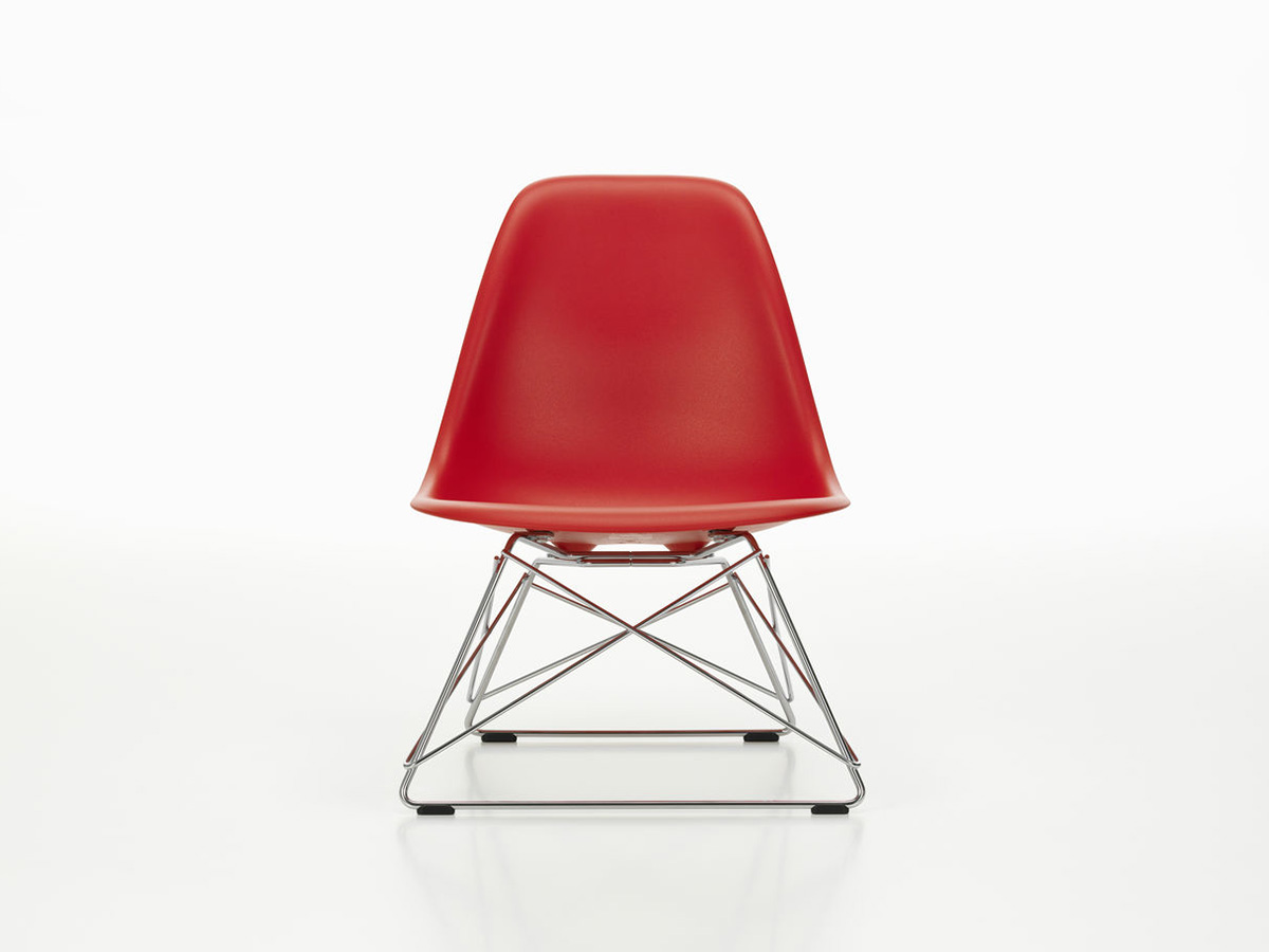 Eames Fiberglass Side Chair LSR Poltroncina